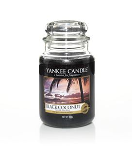 Picture of Black Coconut large Jar (gross/grande)