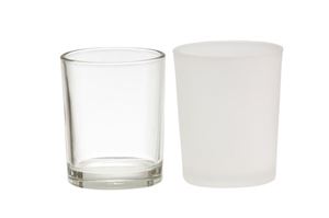 Picture of Frosted Glass Votive Holder Milchglas