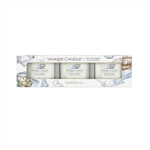 Picture of SOFT BLANKET SIGNATURE 3 PACK FILLED VOTIVE