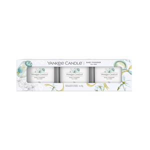 Picture of BABY POWDER SIGNATURE 3 PACK FILLED VOTIVE