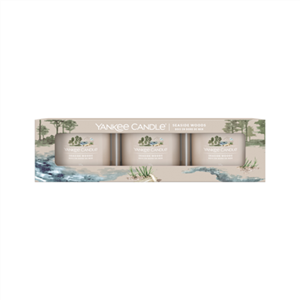 Picture of SEASIDE WOODS SIGNATURE 3 PACK FILLED VOTIVE