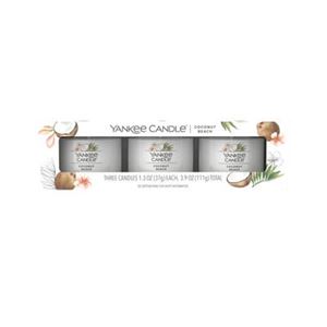 Picture of COCONUT BEACH SIGNATURE 3 PACK FILLED VOTIVE