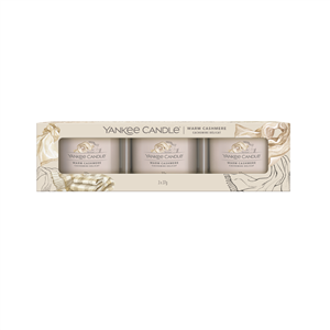 Bild von WARM CASHMERE SIGNATURE 3 PACK FILLED VOTIVE