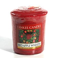 Picture of Red Apple Wreath Votives