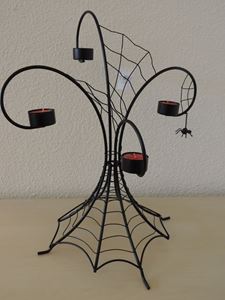 Bild von Halloween Spider Webs  Multi Tea Light Holder