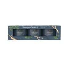 Picture of BAYSIDE CEDAR SIGNATURE 3 PACK FILLED VOTIVE