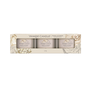 Picture of WARM CASHMERE SIGNATURE 3 PACK FILLED VOTIVE