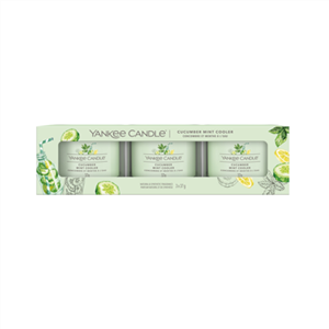 Picture of CUCUMBER MINT COOLER SIGNATURE 3 PACK FILLED VOTIVE