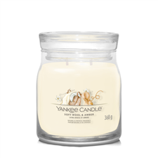 Picture of SOFT WOOL & AMBER SIGNATURE MEDIUM JAR