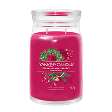 Picture of SPARKLING WINTERBERRY SIGNATURE LARGE JAR