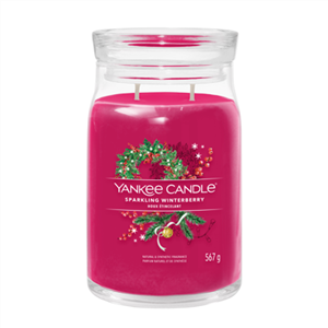 Picture of SPARKLING WINTERBERRY SIGNATURE LARGE JAR