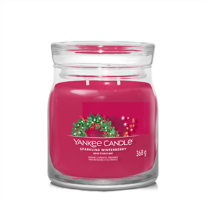 Picture of SPARKLING WINTERBERRY SIGNATURE MEDIUM JAR